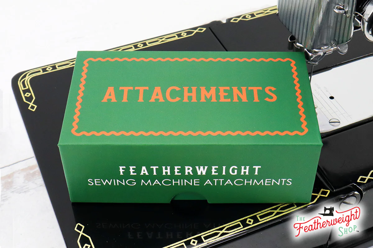 Attachments Box EMPTY, Singer Featherweight - Image 9