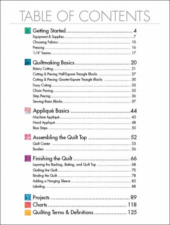 Pattern Book, Beginner's Guide to Quiltmaking - Image 3