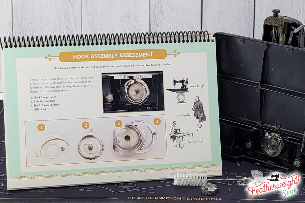 Book, Singer Featherweight 221 Maintenance & Service Handbook - Image 4