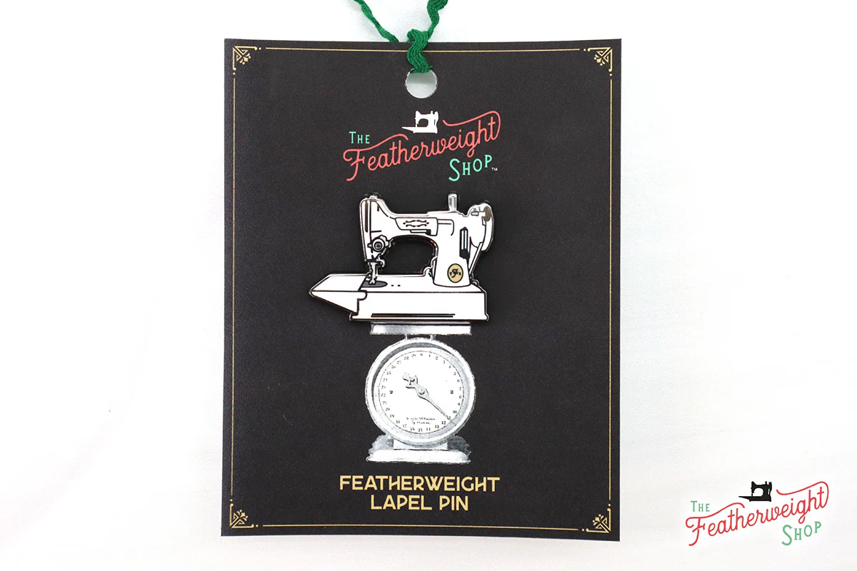 Lapel Pin - WHITE Featherweight - Image 4