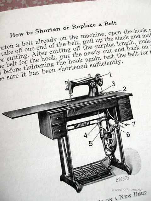 Machine Sewing Book, Singer 1948-1950 - Image 10