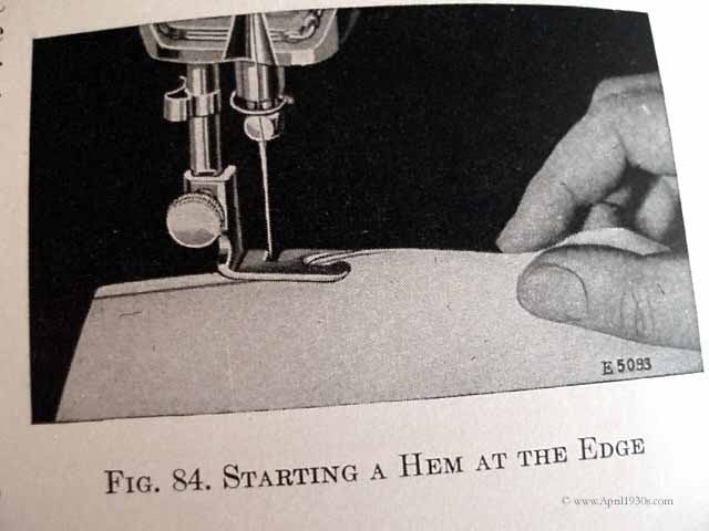 Machine Sewing Book, Singer 1948-1950 - Image 24