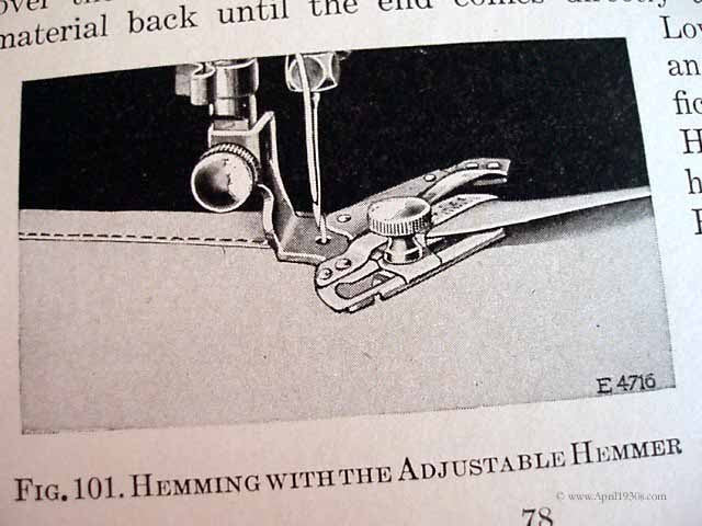 Machine Sewing Book, Singer 1948-1950 - Image 26