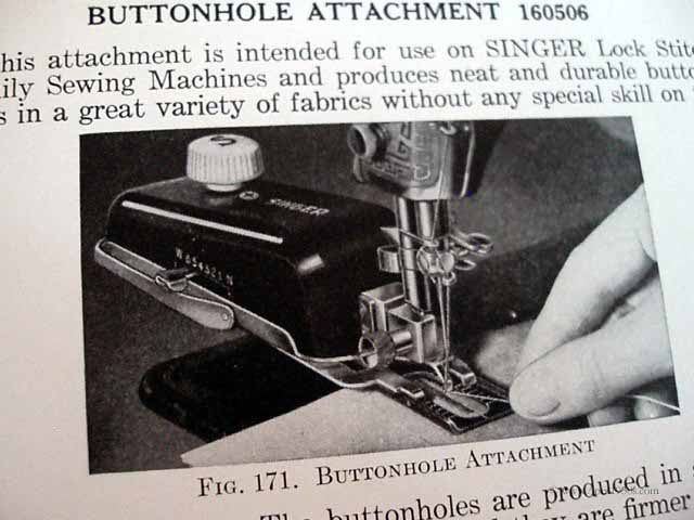 Machine Sewing Book, Singer 1948-1950 - Image 34