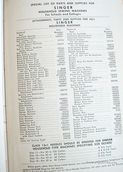 Machine Sewing Book, Singer 1953-1955 - Image 32