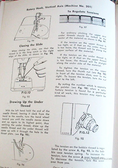 Machine Sewing Book, Singer 1953-1955 - Image 8