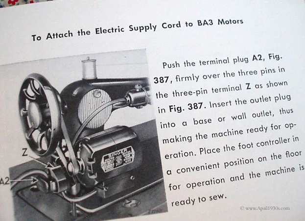 Machine Sewing Book, Singer 1957 - Image 30