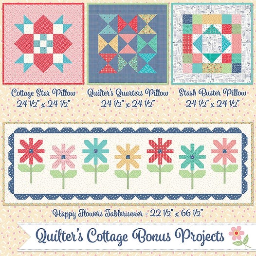 PATTERN BOOK, Quilter's Cottage by Lori Holt - Image 3