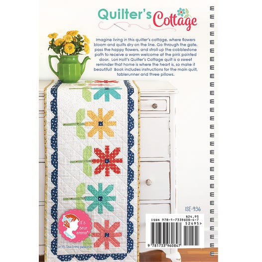 PATTERN BOOK, Quilter's Cottage by Lori Holt - Image 4
