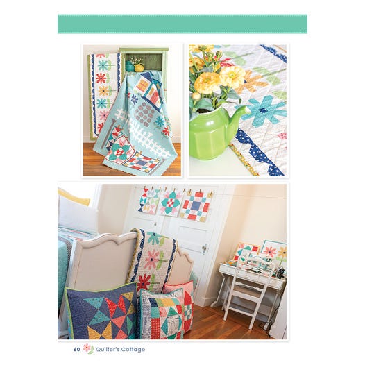 PATTERN BOOK, Quilter's Cottage by Lori Holt - Image 9