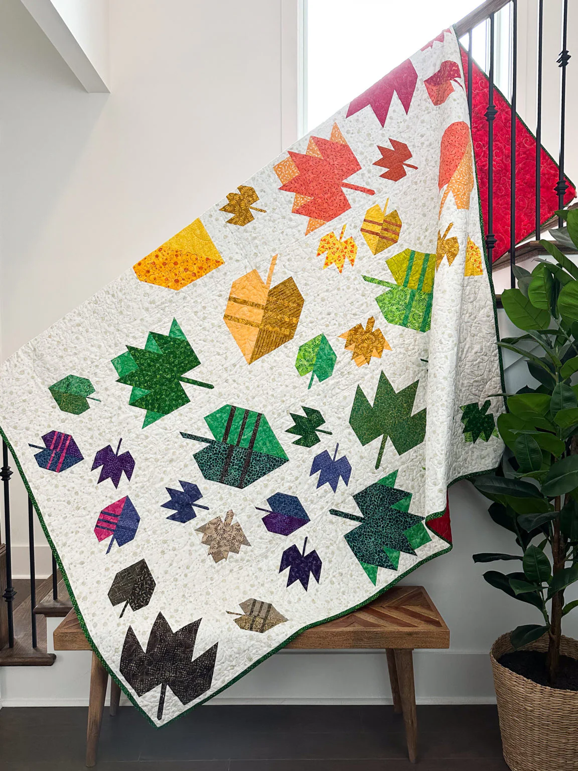 PATTERN, Fall in Love With Batiks by Bluebird Patterns - Image 2
