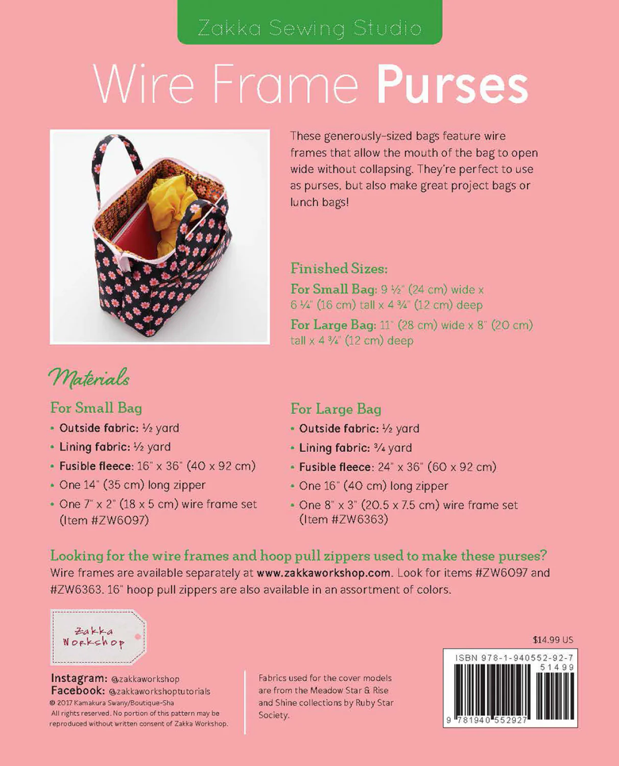 PATTERN, Wire Frame Purses - Image 2