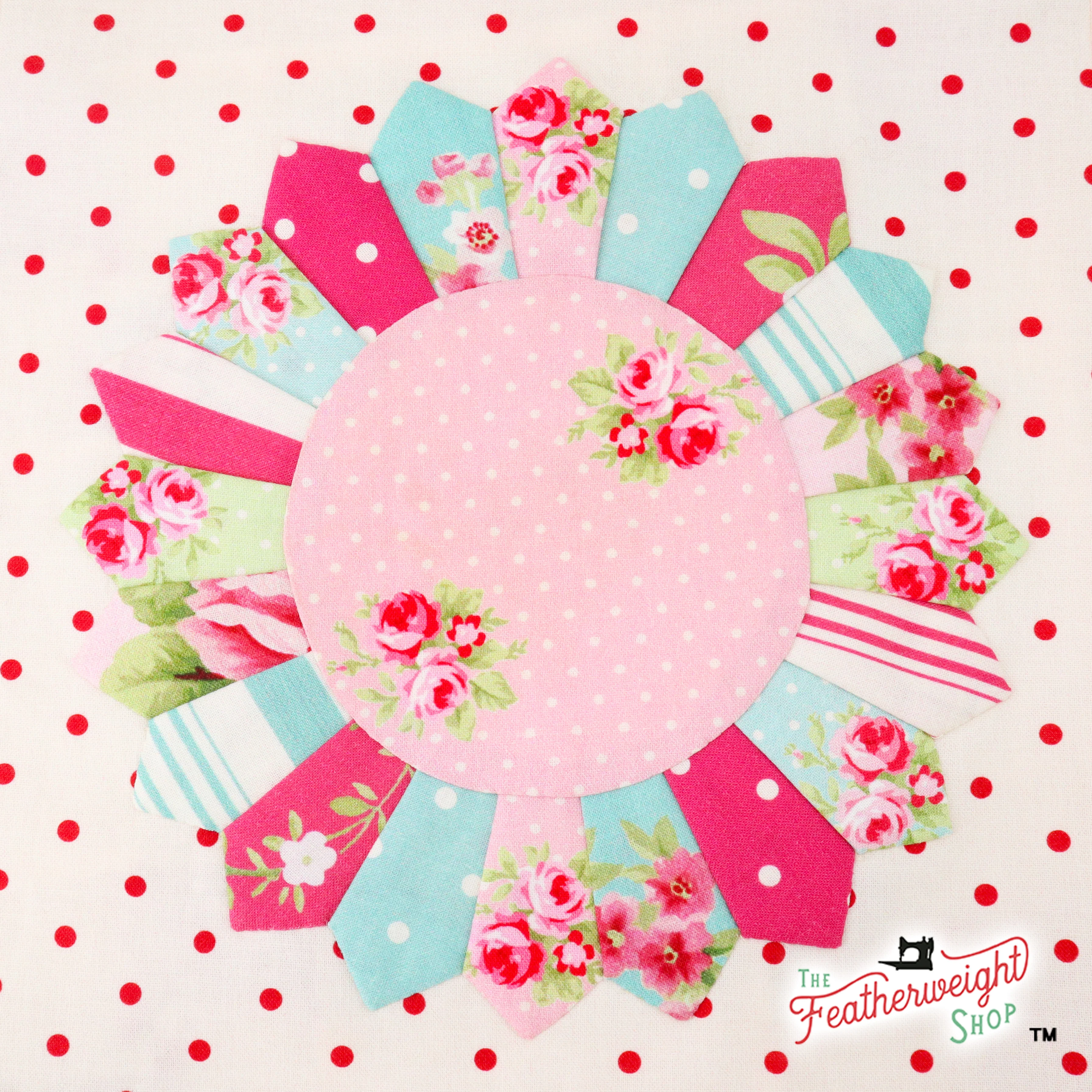 QUILT KIT, Roses for Two (PATTERN INCLUDED) - Image 2