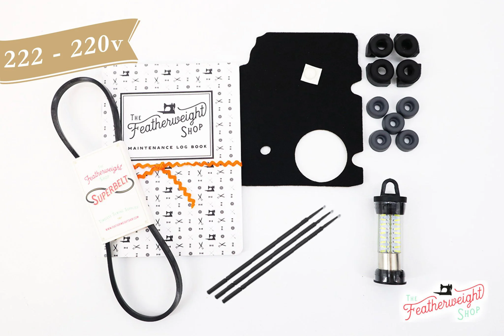 REFILL Tune-Up Kit, Singer Featherweight 221, 222 - Image 6