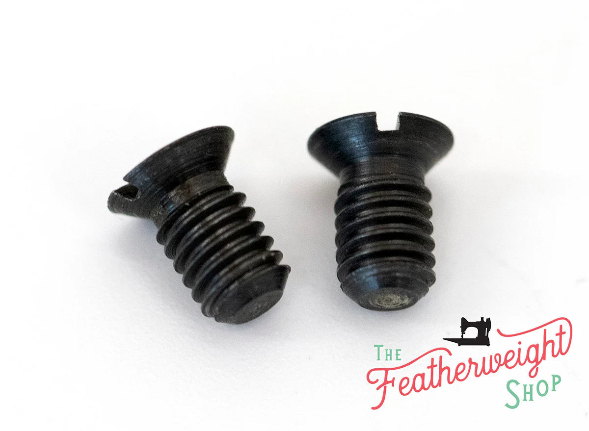 Screw, Singer Featherweight Stitch Length Indicator Screws - Set of 2 (Vintage Original) - Image 4