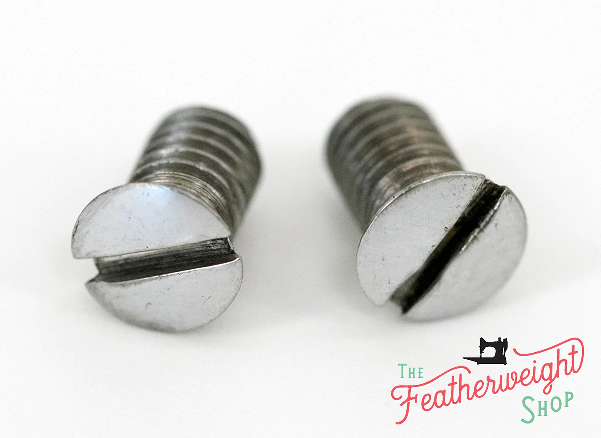 Screw, Singer Featherweight Stitch Length Indicator Screws - Set of 2 (Vintage Original) - Image 6