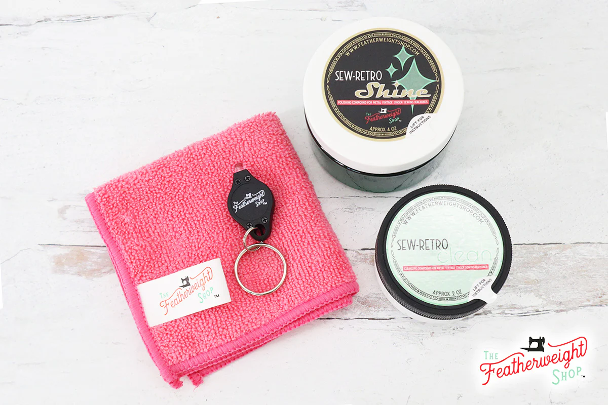 SEW-RETRO Clean & Shine KIT for Vintage Sewing Machine - Image 4