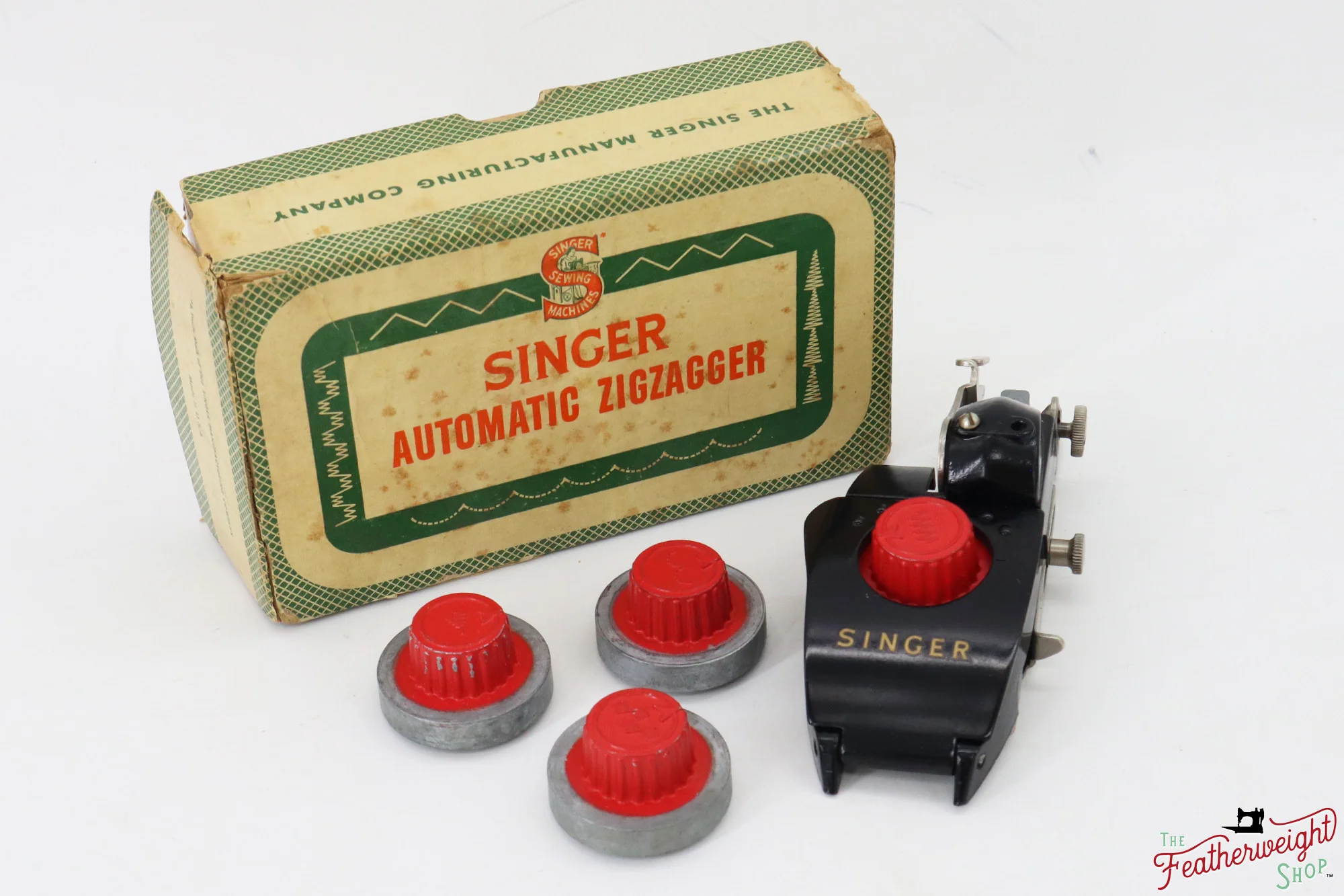 Zigzag Attachment, LOW Singer Automatic (Vintage Original) - Image 2