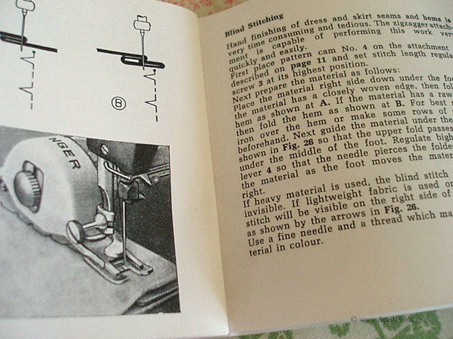Zigzag Attachment, 5 Disk Swiss Zigzagger & Walking Foot (Vintage Original) - Image 40