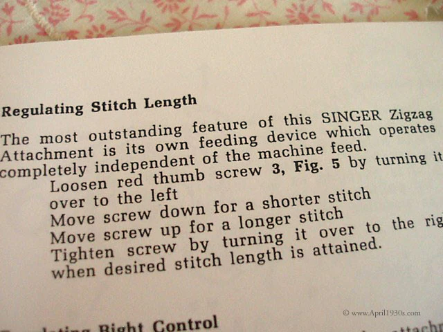 Zigzag Attachment, 5 Disk Swiss Zigzagger & Walking Foot (Vintage Original) - Image 41